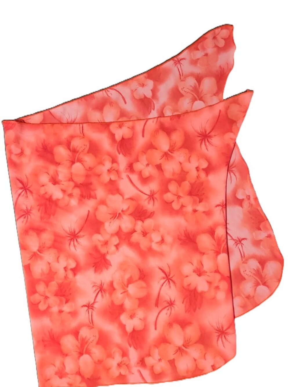 Leilani tropical sarong swim cover up